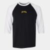 Triblend Raglan Three-Quarter Sleeve T-Shirt Thumbnail