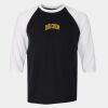 Triblend Raglan Three-Quarter Sleeve T-Shirt Thumbnail